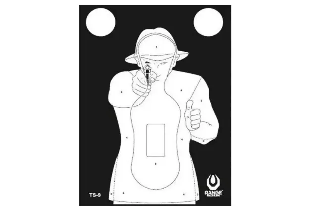 TS-9 “Frenchman” Practice Target - 500 pcs