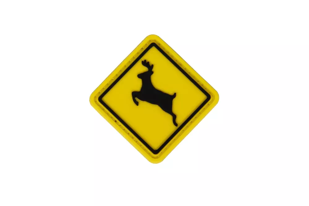 PVC Patch - Warning! Running Deer's