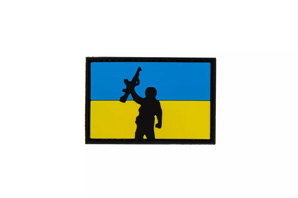 UA FLAG WITH SOLIDER Patch