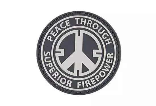 3D Patch - Peace Through Superior Firepower