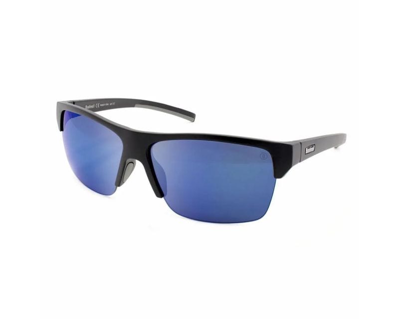 Bushnell Accipiter Sunglasses - Blue Mirror/Matte Black