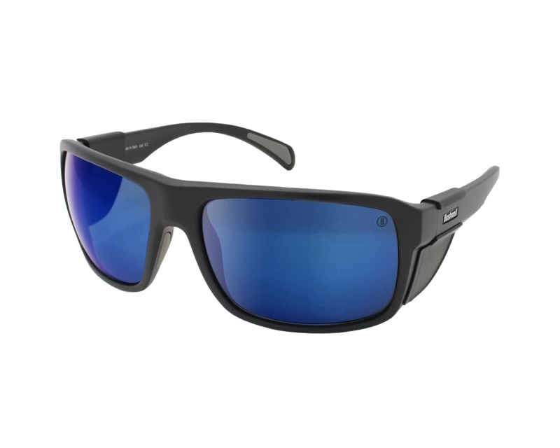 Bushnell Buffalo Sunglasses - Matte Black/Blue Mirror