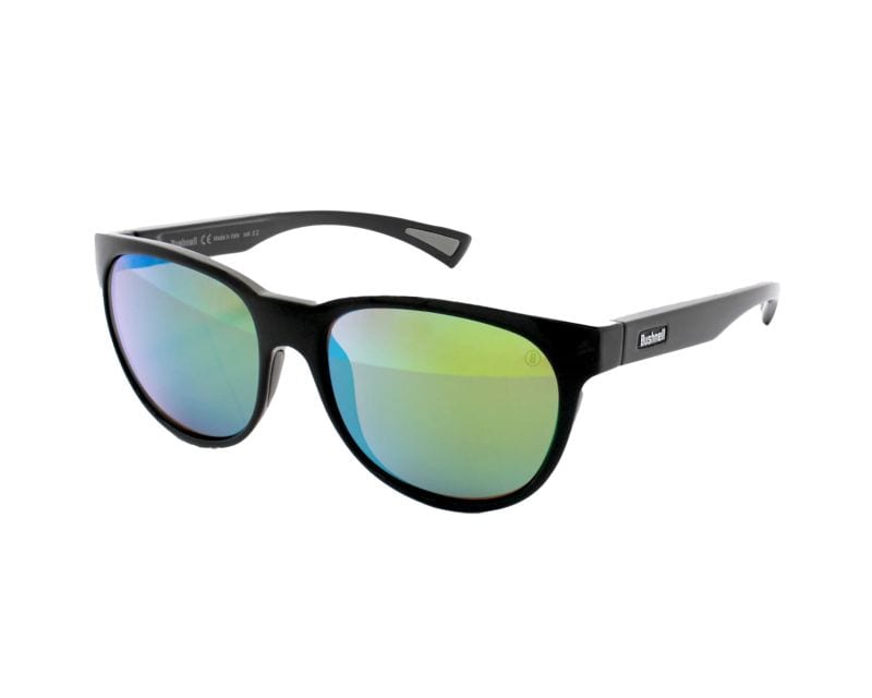 Bushnell Bobcat Sunglasses - Green Mirror/Shiny Black