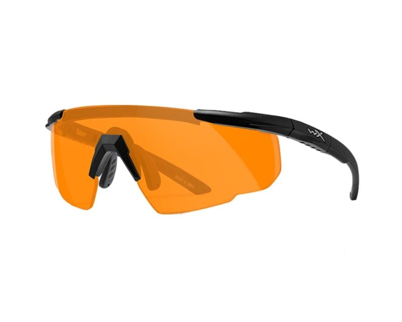 Wiley X Saber Advanced tactical glasses - Set 3in1 Matte Black