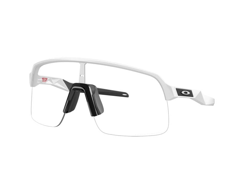 Oakley Sutro Lite Safety Glasses - Matte White/Clear Photochromic