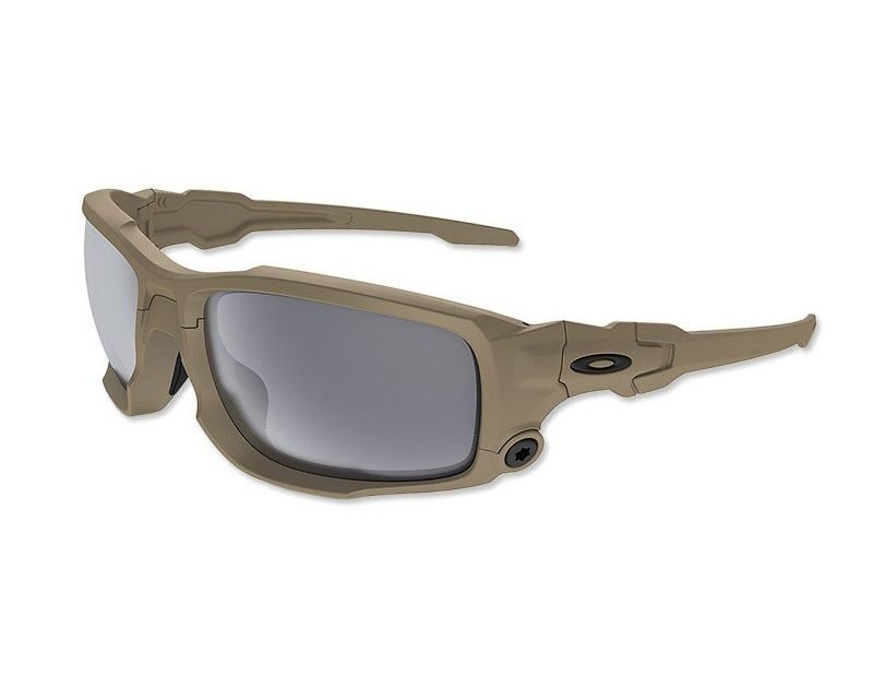 Oakley Si Ballistic Shocktube tactical glasses - Terrain Tan Grey