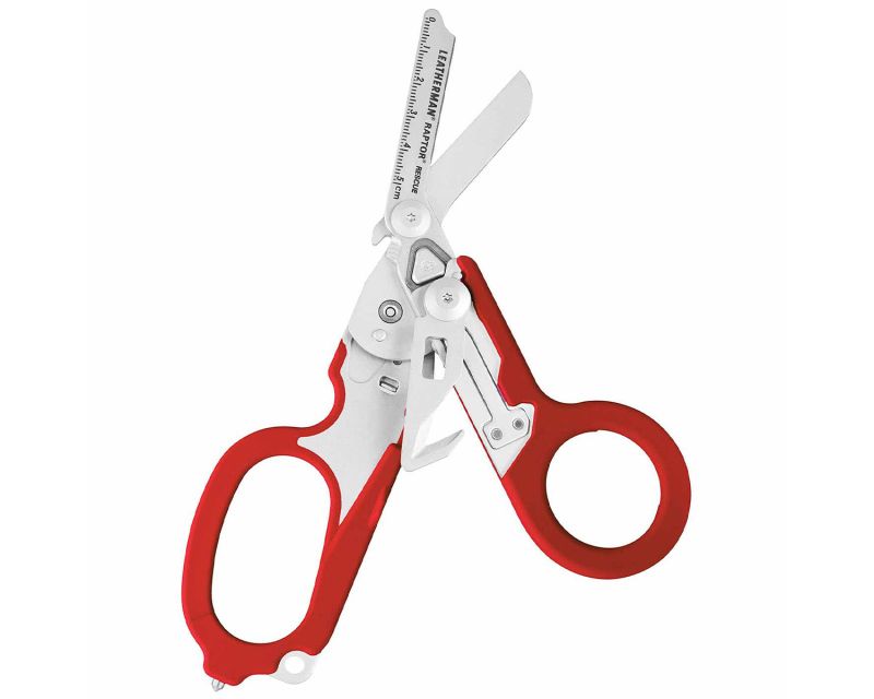 Leatherman Raptor Rescue Multitool with Utility Holster - Red