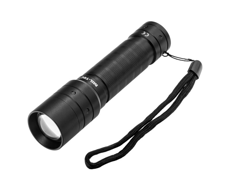 Mil-Tec Mission Recharge 1000 lumens flashlight - Black