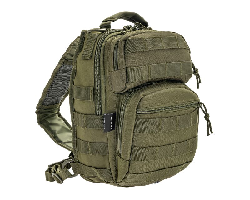 Mil-Tec One Strap Assault Backpack 10 l - Olive