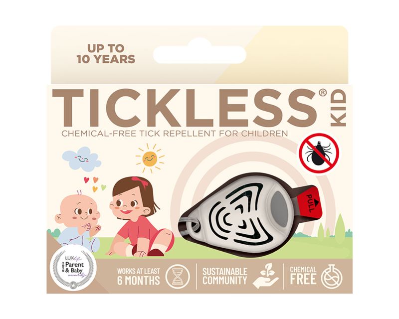 TickLess Kid ultrasonic tick repeller - for kids - Beige
