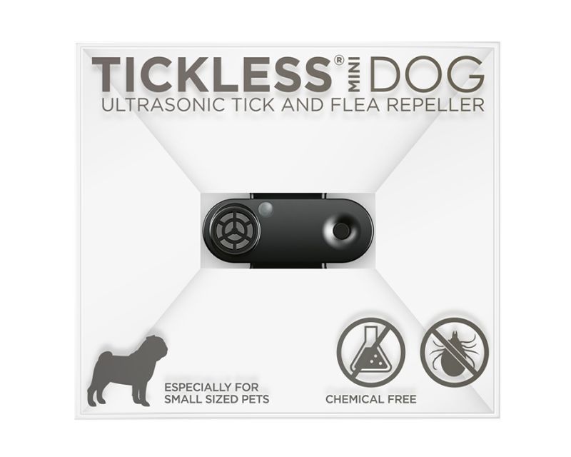 TickLess Pet Mini ultrasonic tick repeller - for animals - Black