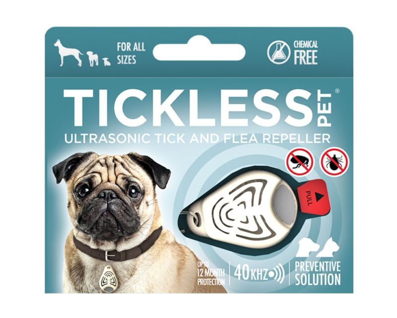 TickLess Pet ultrasonic tick repeller - for animals - Beige