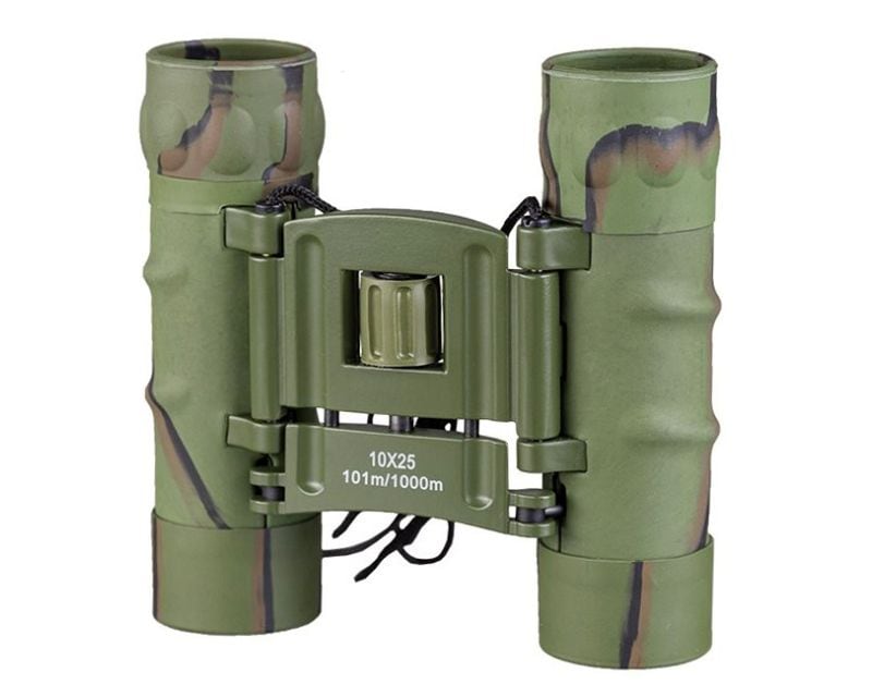 Mil-Tec 10x25 Gen II Compact Binoculars - Camo