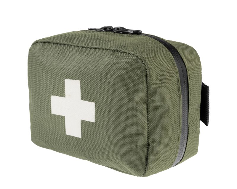 Medaid Type 220 Personal First Aid Kit with equipment - Green