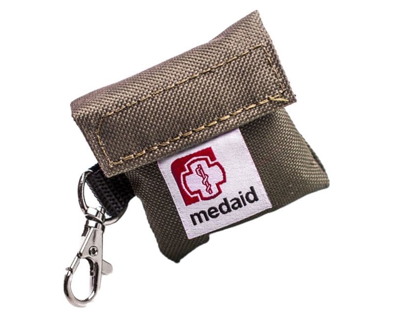 Medaid Mini key ring first aid kit - Green