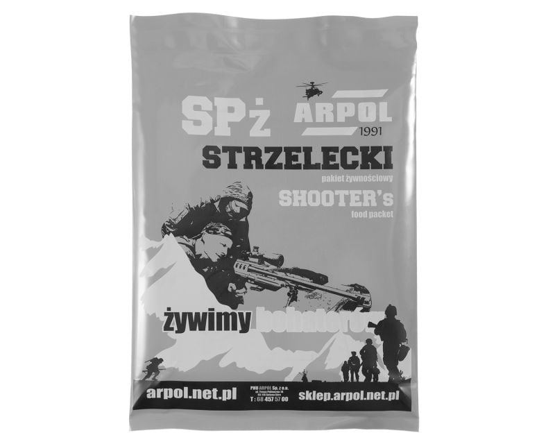 Arpol W3SH Military Food Ration – Pasta Bolognese