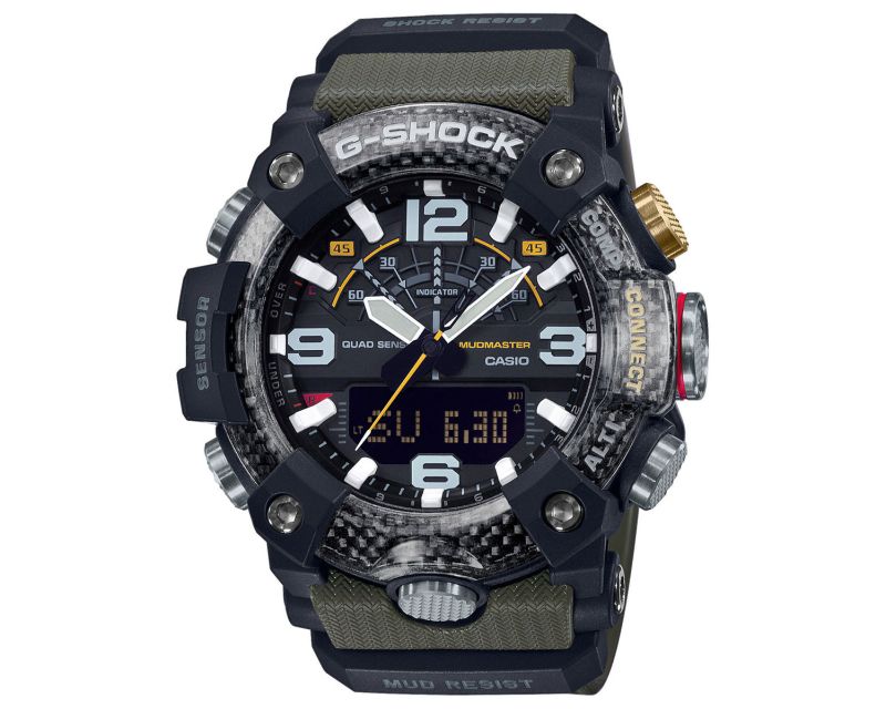 Casio G-Shock Master of G Premium Mudmaster Wristwatch GG-B100-1A3ER