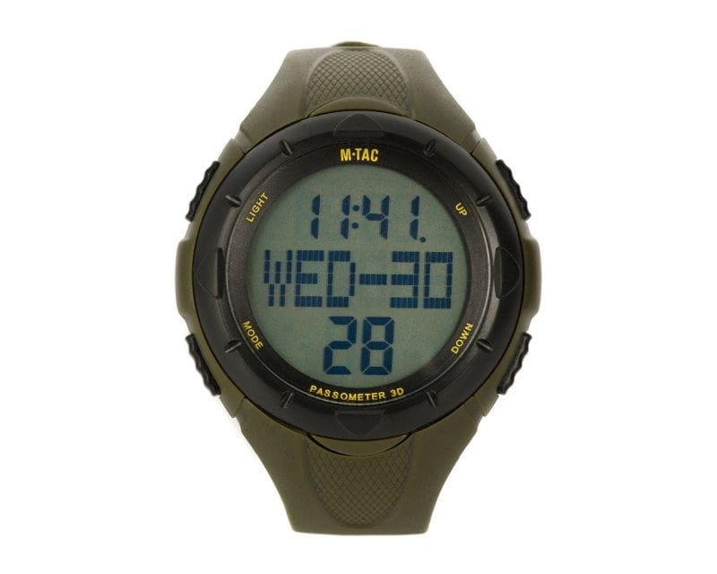 M-Tac Watch with Pedometer - Olive