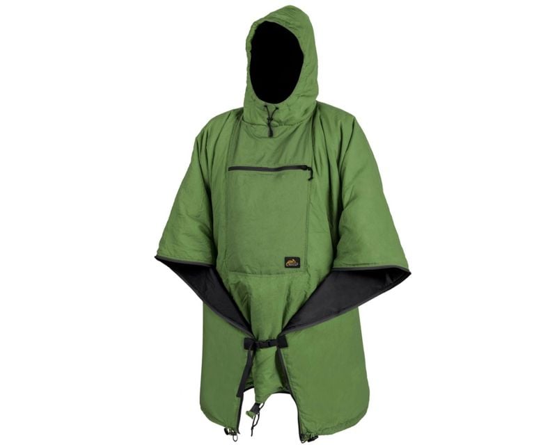Helikon Swagman Roll Climashield Apex poncho with sleeping bag function - Grass Green