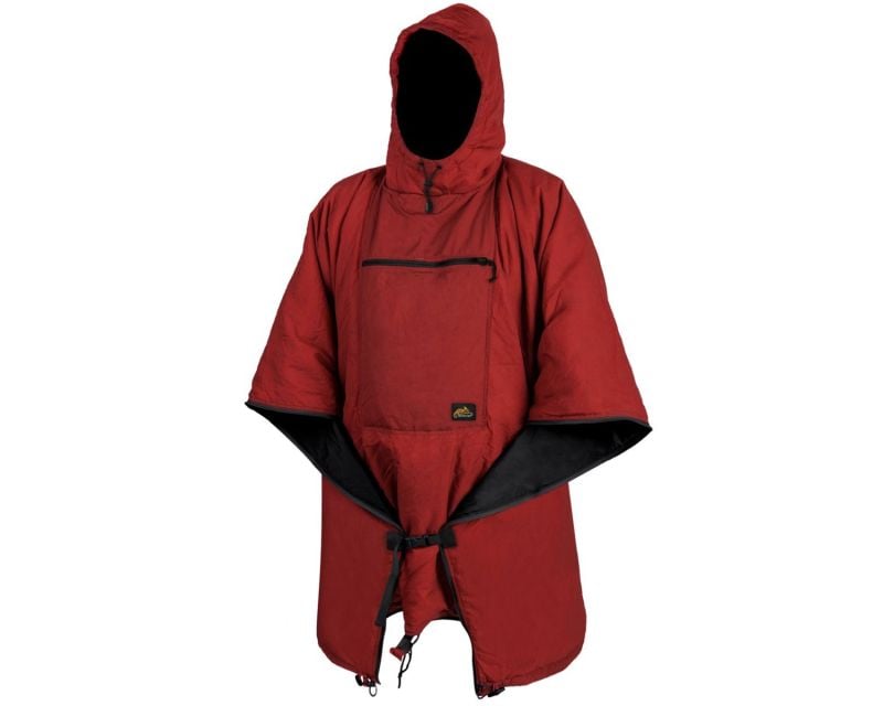 Helikon Swagman Roll Climashield Apex poncho with sleeping bag function - Crimson Sky