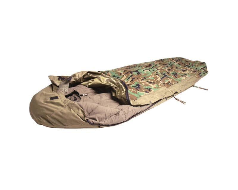 Mil-Tec 3-layer lamin sleeping bag cover Bivi Bag - Woodland