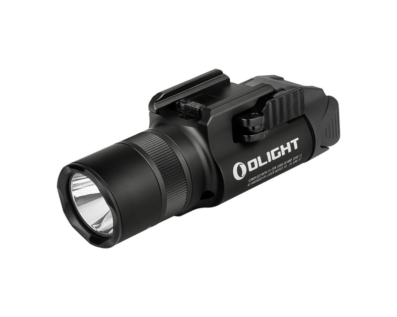Olight BALDR Pro R Flashlight with laser sight - black, green laser - 1350 lumens