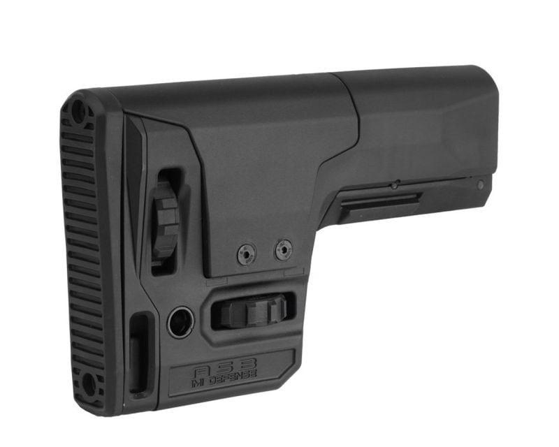 IMI Defense Adjustable Sniper Buttstock flask to M4/M16 - Black