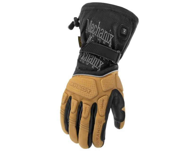 Mechanix Wear ColdWork M-Pact Heated Brown/Black Tactical Gloves