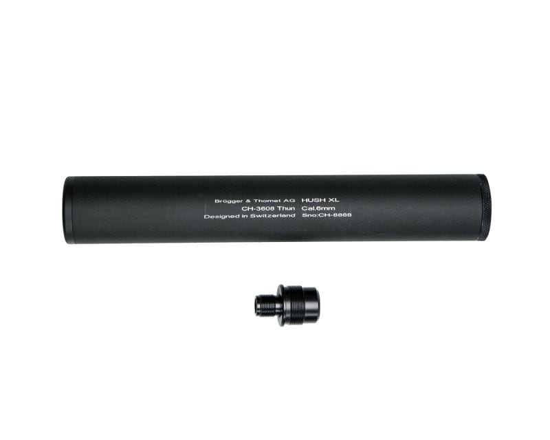B&T ASG Silencer HUSH XL with adapter