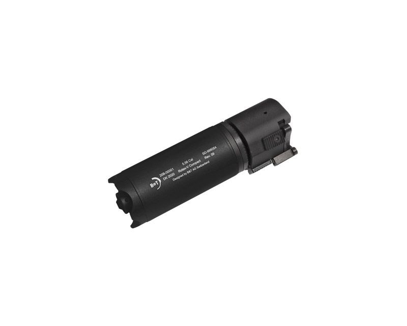 ASG B&T Rotex-V 130 mm Silencer - Black