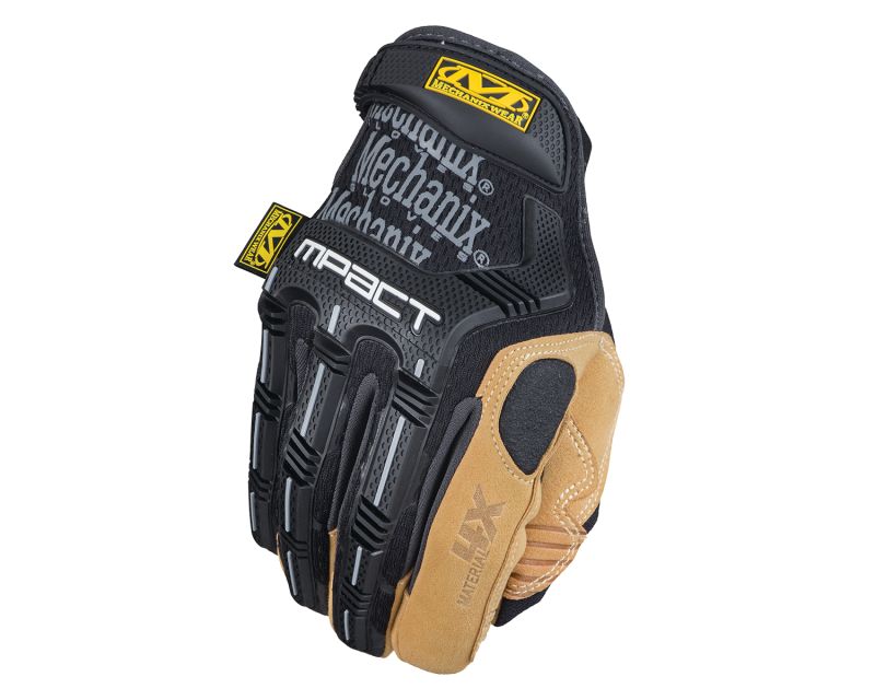 Mechanix Wear M-Pact Material 4X Tactical Gloves Blk/Tan