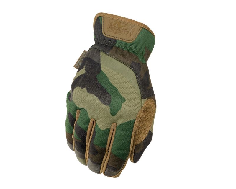 Mechanix Wear FastFit Tactical Gloves Woodland Camo
