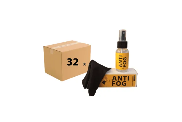 Anti-Fog Spray 50ml + microfiber cloth (32 pack)