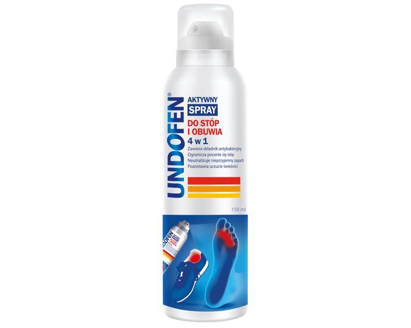 Spray for feet and shoes Undofen 4 in 1 150 ml