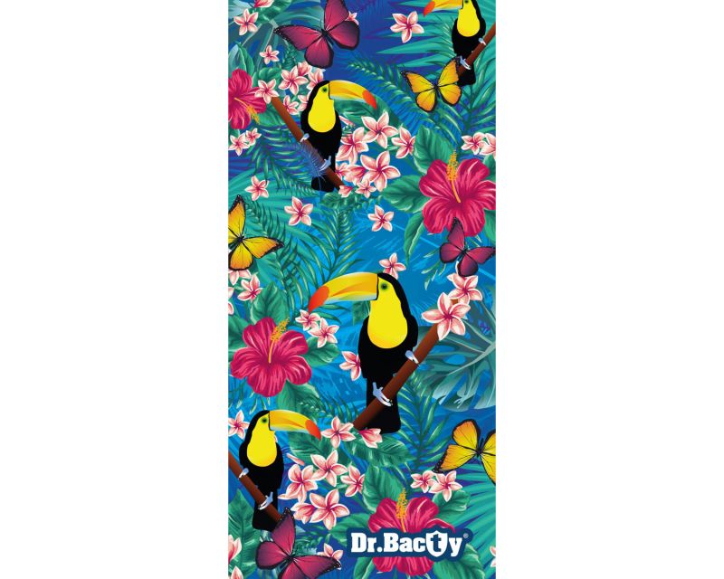 Dr.Bacty quick-drying towel 70x140 cm - Toucan