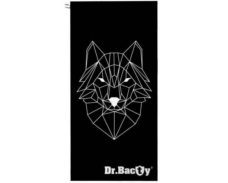 Dr.Bacty quick-drying towel 70 x 140 cm - wolf