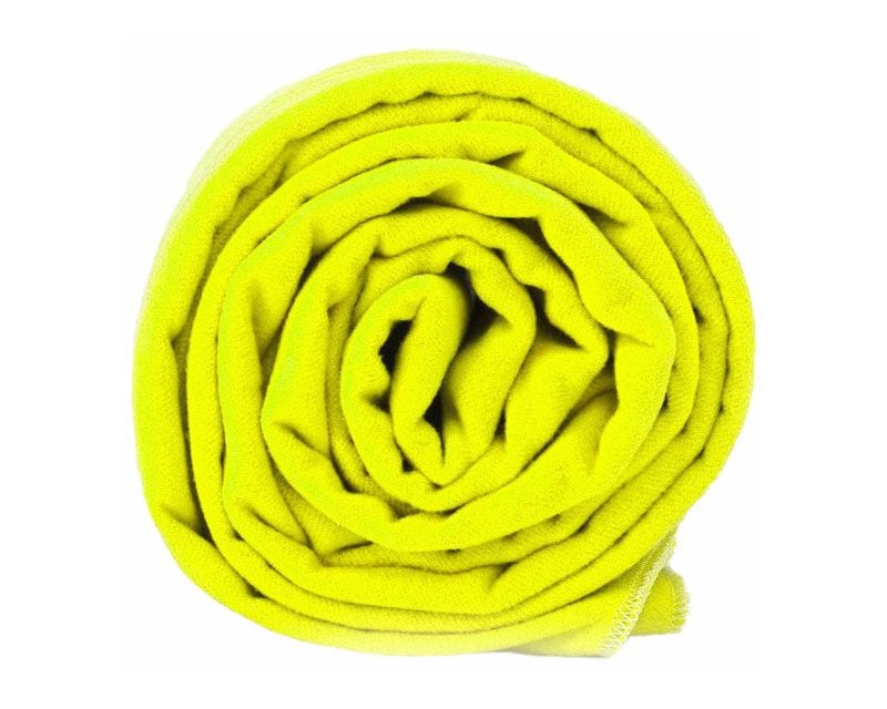 Quick-drying towel Dr.Bacty 70 x 140 cm - yellow neon