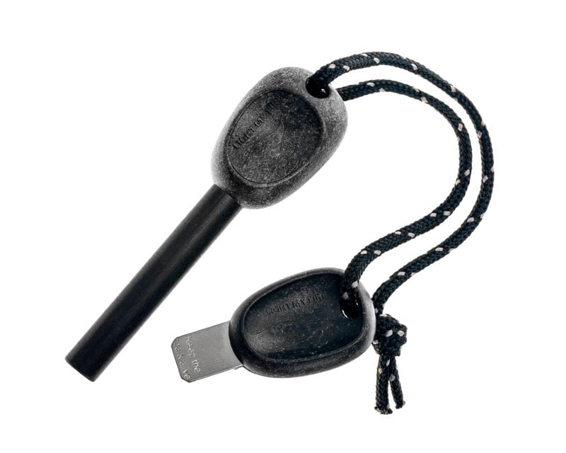 Light My Fire Firesteel 2.0 Bio Army Tinder with whistle - Black