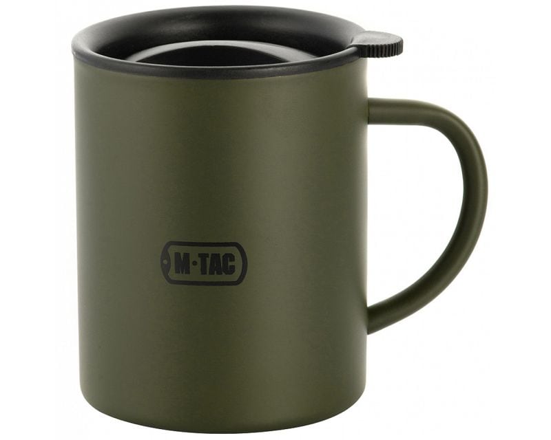 M-Tac Thermo Mug with Lid 0,4 l - Olive