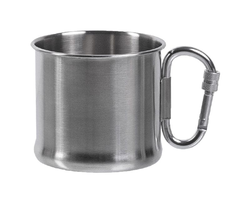 Mil-Tec Steel Carabiner Cup 500 ml