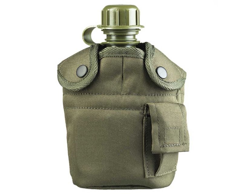 Mil-Tec US Plastic Canteen With Cup and Cover Olive