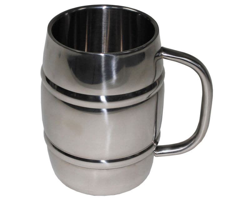 MFH Barrel Mug Double Walled 1 l