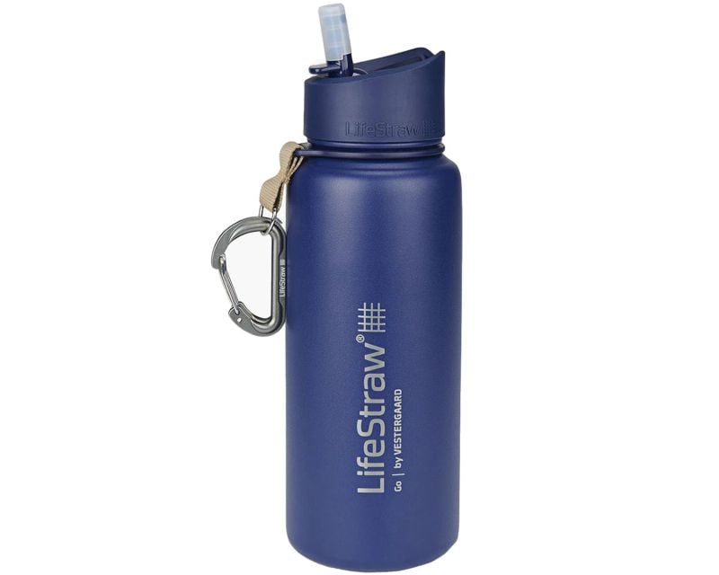 Bottle with a filter LifeStraw Go Stainless Steel 710 ml - Blue