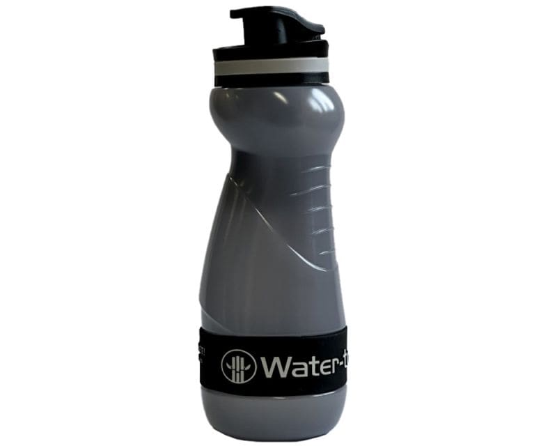 Water-to-Go Filter Sugarcane bottle 550 ml - Euro Black