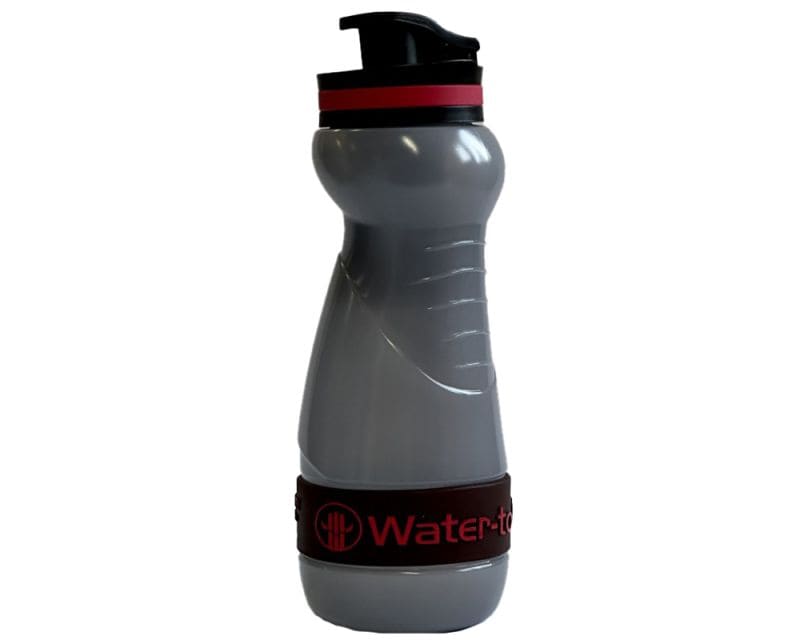 Water-to-Go Filter Sugarcane bottle 550 ml - Henna Red