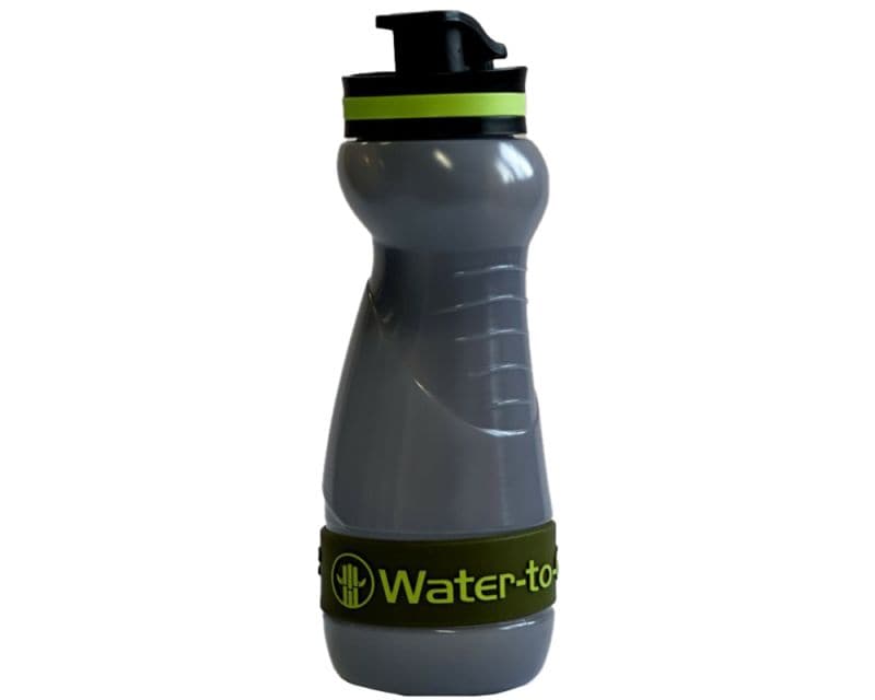 Water-to-Go Filter Sugarcane bottle 550 ml - Kelp Green