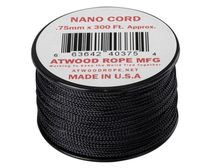 Atwood Rope MFG Nano Cord 91 m - Black