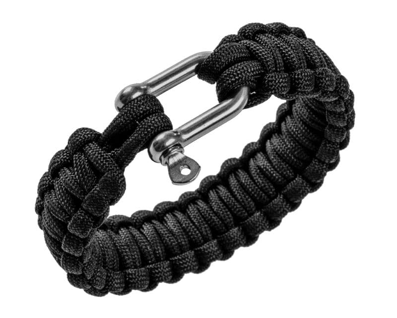 BCB Paracord Bracelet 9' Black