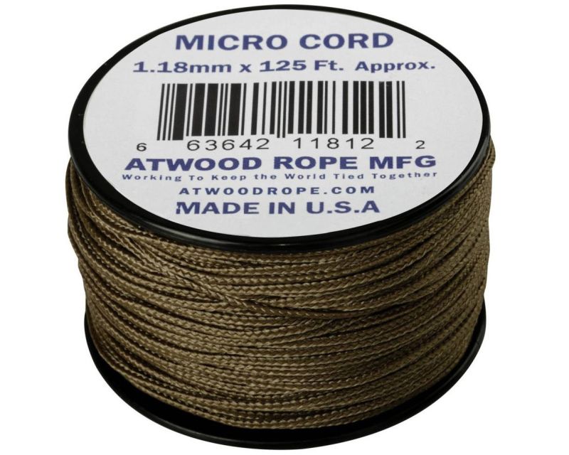 Atwood Rope MFG Micro Cord 38 m - Coyote