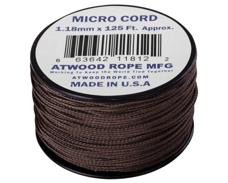 Atwood Rope MFG Micro Cord 38 m - US Brown